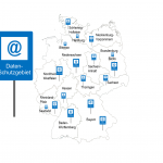 In den Bundesländern existieren 18 Datenschutzgebiete